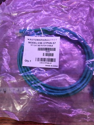 Automation Direct C5E-STPGN-S7, RJ45-RJ45, Cat. 5E, 7Ft. Lg. **NEW**