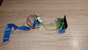 Ritto Platine Bedienung Dreh Knöpfe 4816/01 von Video Hausstation S/W Monitor gb