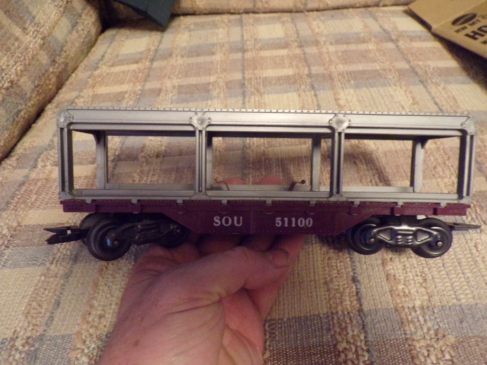 Vintage Marx Sou 51100 Train Car Hauler O Guage eBay