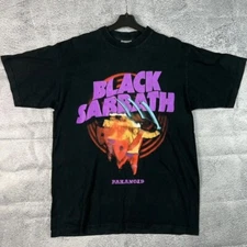 Black Sabbath - Paranoid- Album T-shirt, Black Sabbath Album Cover Tee, Black Sa