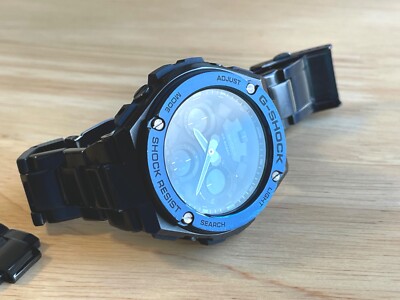 Casio G-Shock Electric Wave Solar Watch 5445 GST-S110BD-1A2 | eBay