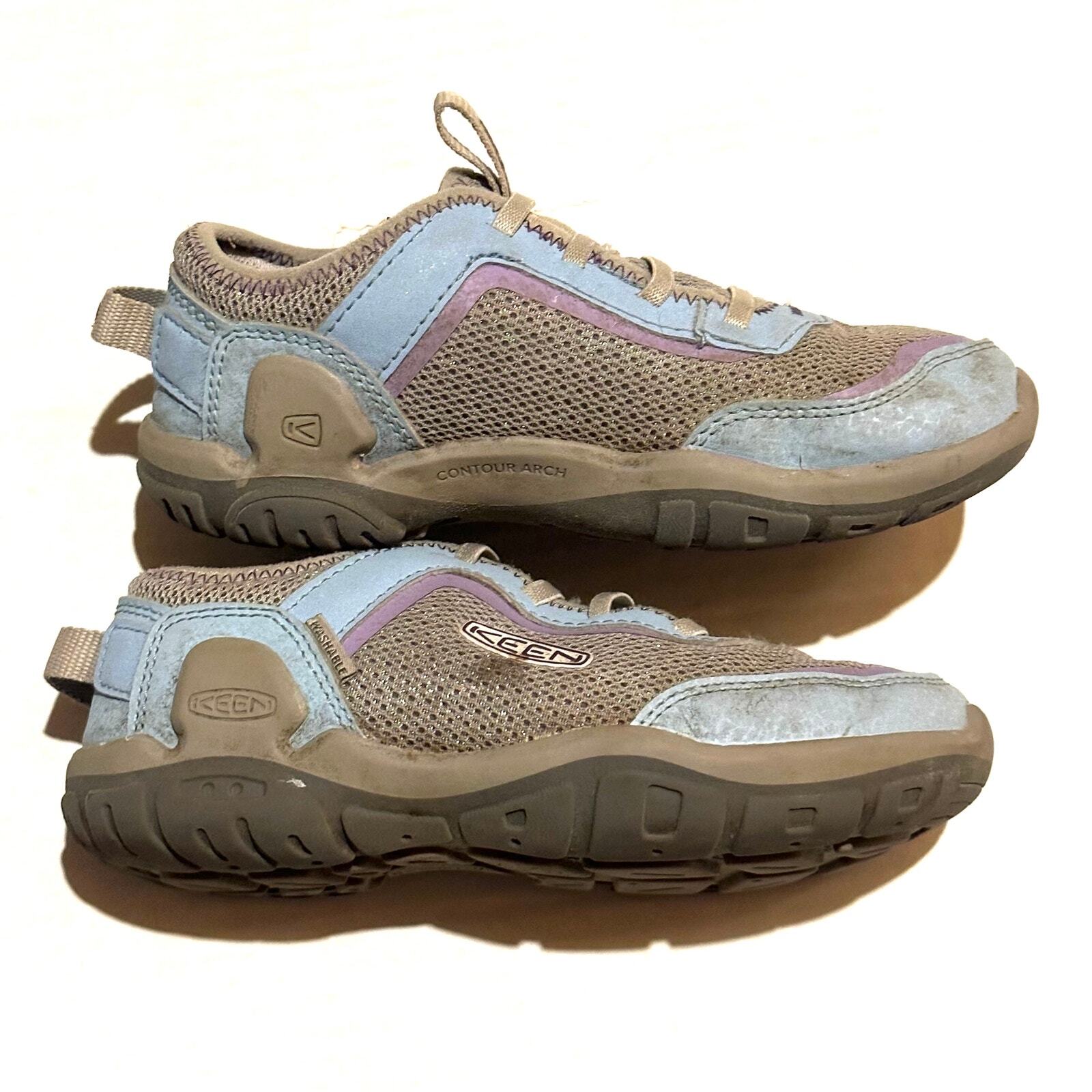 Scarpe da tennis Keen slip on escursionismo gioco bambina taglia 13