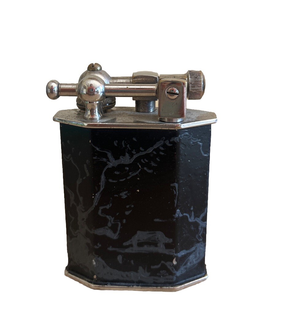 Antique French Table Cigarette Lighter, Circa 1930 Made By Polaire