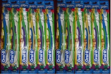 Oral-B Baby Stages 1 Cushion Soft Clean Dental Toothbrush 4-24 months 6 12 pcs