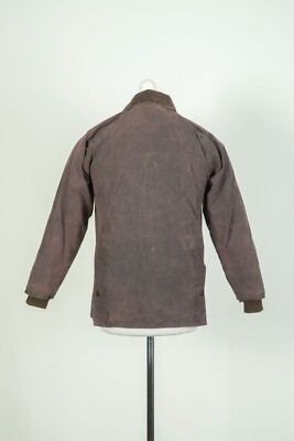 Mens Barbour Classic Bedale Wax Cotton Brown Jacket + Liner Size