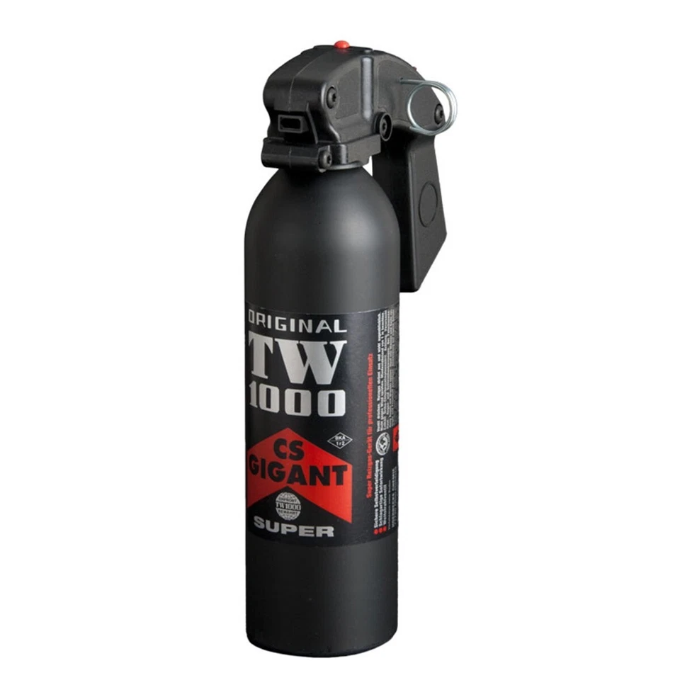 TW1000 CS-Abwehr-Gas Abwehrspray Pfeffer JET Spray Super-Gigant Profi XL 400ml 12/27
