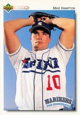 Mike Hampton Top Prospect 1992 Upper Deck Baseball Card #252