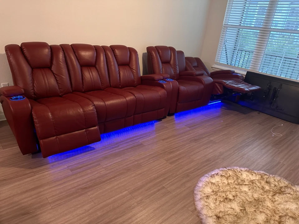 sofa salón y love seat Foto 4 de 4