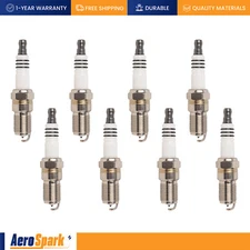 Set of 8 Platinum Spark Plug for 97-12 Ford Jaguar Mazda Replace SP479 AGSF22WMX