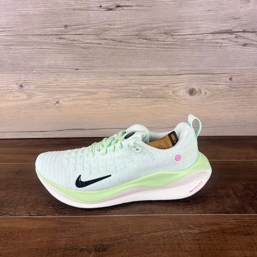Nike ReactX Infinity Run 4 Barely Green Womens Running Shoes Size 9 DR2670 303