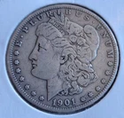 1901-S $1 Morgan Silver Dollar VF+ Condition!