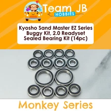 Kyosho Sand Master EZ Series Buggy Kit, 2.0 Readyset -14 Pcs Sealed Bearings Kit