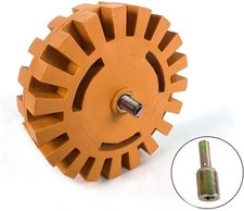 Removal Eraser Wheel Tool Kit, 4 Inch Rubber Power Drill Attachment