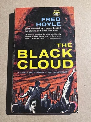 THE BLACK CLOUD by Fred Hoyle vintage 1959 Signet FIRST PRINTING paperback SCIFI