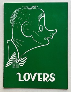 Lovers 1968 Musical Theatre Program Art Carney Anna Manaham Brian Friel