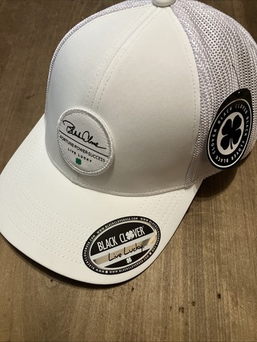 Black Clover Live Lucky Hat Adjustable White