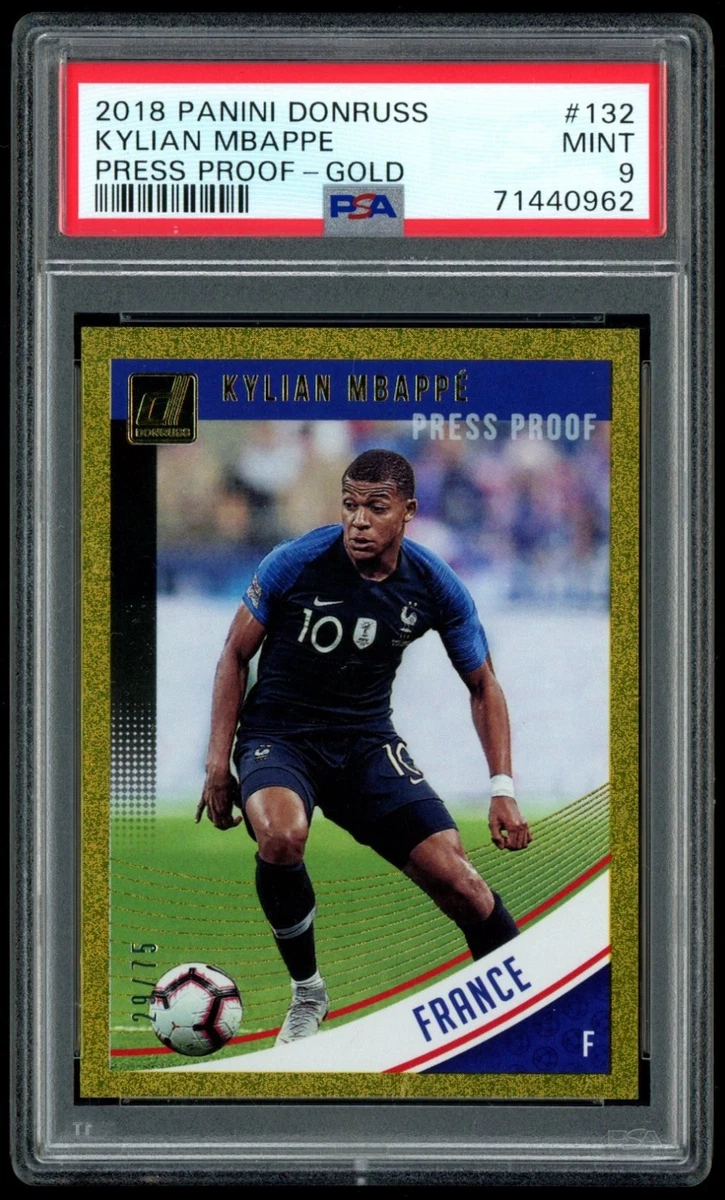 2018-19 Panini Donruss Kylian Mbappé #132 for sale | eBay