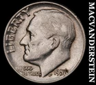 1956 Roosevelt Dime- Silver- Scarce Better Date No Reserve #J6496