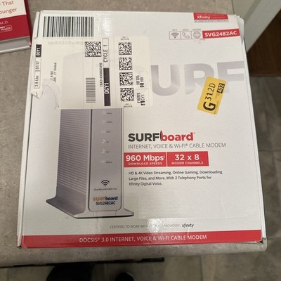 ARRIS SVG2482AC AC1750 Surfboard DOCSIS 3.0 Cable Modem Gateway Router