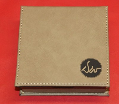 Dan Wesson Leather Accessory's Box Case 4 3/4'' x 4 3/4'' x 1 3/4''