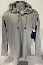 BYLT Storm Performance Circuit NWT Pullover XL Mens Snap Hoodie Gray New