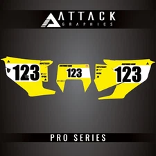 Attack Graphics Pro Series Number Plate Backgrounds For Husqvarna TE 300