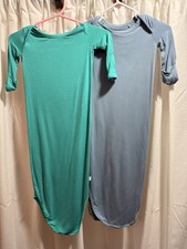 Posh Peanut Lot Of 2 Sleep Sacks Gender Nuetral 0-3 Months Blue