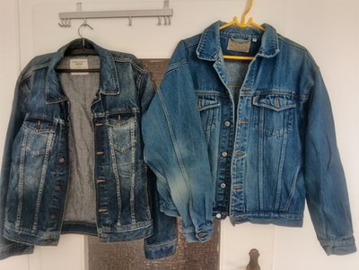 ''Authentic Clothing Company'' Jeans-Jacke Gr. L Herren Blau Top Zustand Gebraucht