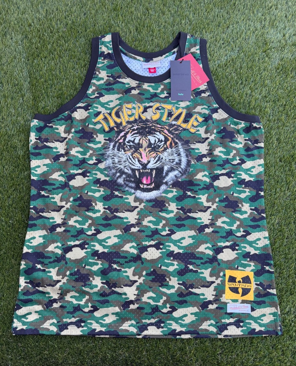 NWT Wu-Tang Clan 36 Chambers x Hulu TV Show Camo Hip Hop Tiger