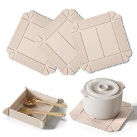 Topfuntersetzer Silikon Magnetisch HitzebestäNdig Klappbar Rutschfest 3Er Set