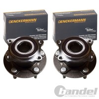 2X Denckermann RADLAGER-SATZ Hinten Passend FüR CitroËN C-CROSSER Mitsubishi LAN