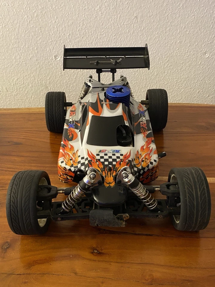 Rc Reely Rex X 1:8 Nitro Verbrenner Buggy Rc 1:8 Buggy Rex X Rc Car - Bild 2 von 4