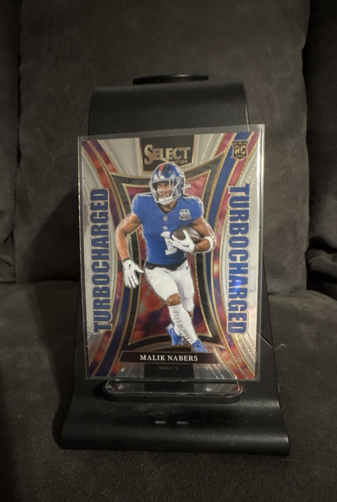 2024 Panini Select - Turbocharged Malik Nabers #15 (RC)