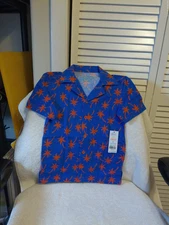 Dot & Zazz Boy's Size 4-5 Palm Tree Shirt New With Tag