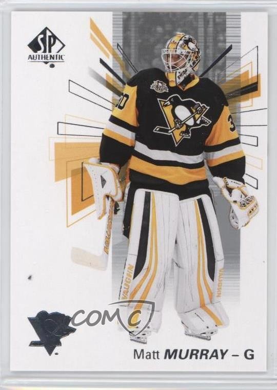 2016-17 SP Authentic Matt Murray #75 0c3