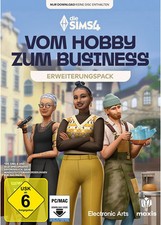 Sims 4 - vom Hobby zum Business - Erweiterungspack (Code in a Box) PC   NEU+OVP