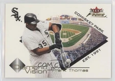 2001 Fleer Focus Diamond Vision Frank Thomas #14DV HOF 02v3