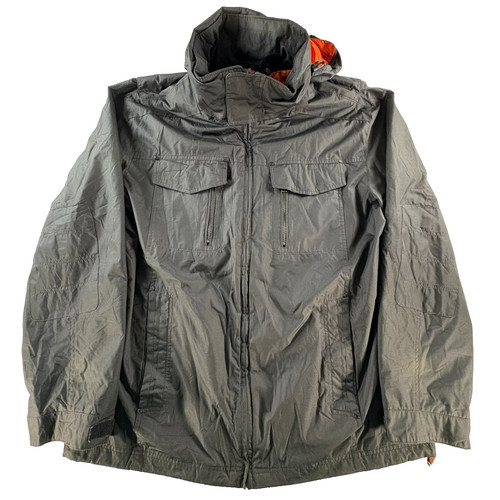 LONDON FOG Functional Outdoor Gear Reg Coat Black Jacket 2-in-1 Men's XL