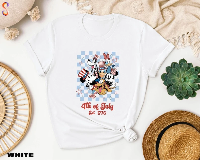 Disney Mickey And Duck Donald T-Shirt, Gift For Friends