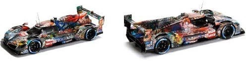 1/43 NOREV - BMW M Hybrid V8 Art Car Julie Mehretu #20 24h Le Mans 2024 Dealer's - Immagine 2 di 2