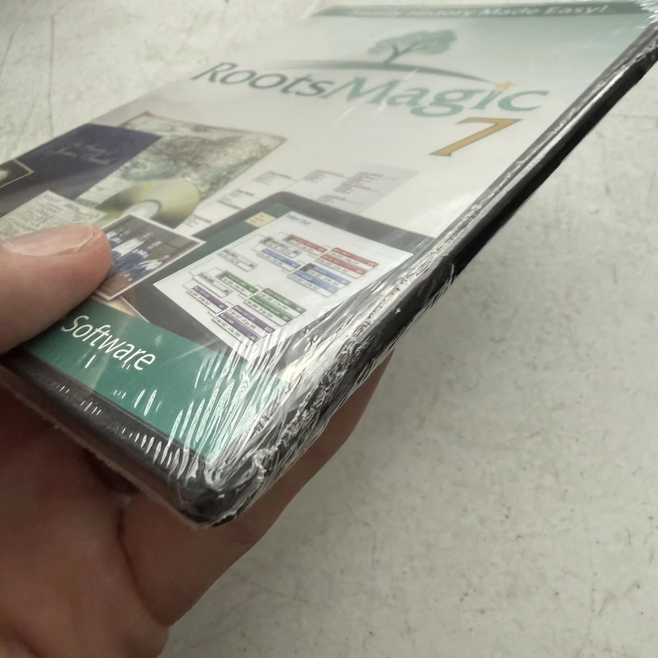 RootsMagic 7 Family Tree Genealogy CD Roots Magic 2015 New Sealed Free Shipping - Image 3 of 3