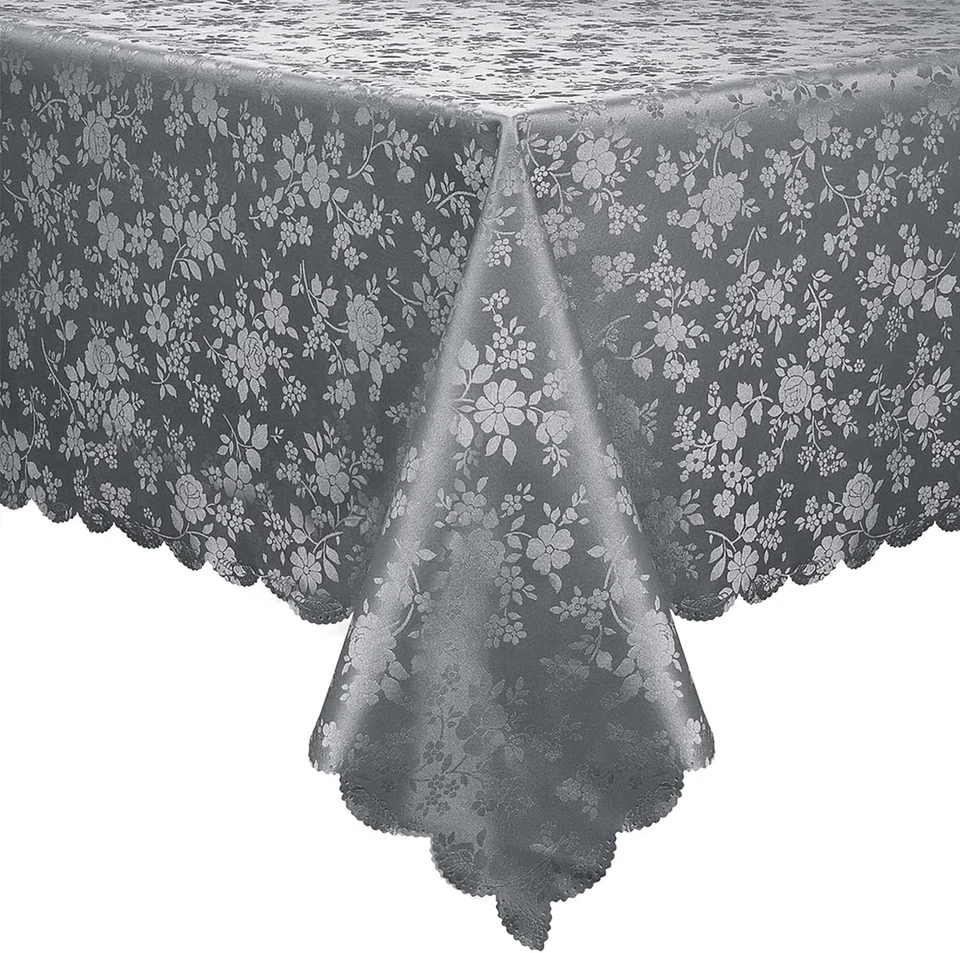 Mantel de vinilo de alta resistencia - Cubierta rectangular impermeable para cocina comedor Foto 2 de 4