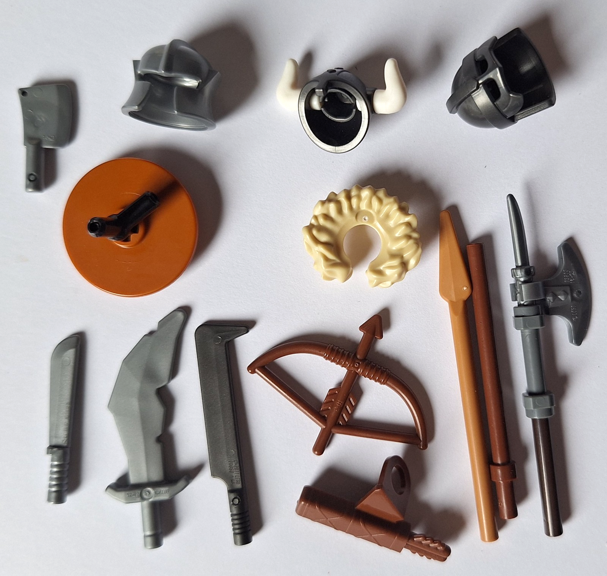 LEGO WEAPONS ARMOR ORC PACK castle knight Ninjago 10332 21348