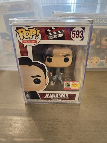Movies: James Wan #593 1000 PCS San Diego Comic Con Exclusive Funko Pop w/ stack