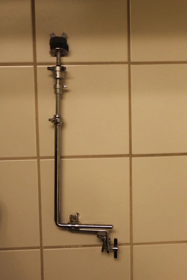 Rogers L arm with hoop mount clamp complete - chrome - Image 2 of 4