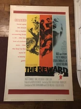 The Reward     -Original  40 x 60 Movie Poster - Von Sydow - Mimieux