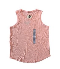 Member's Mark Women's Relaxed Fit Curved Hemline Essential Tank Top Large