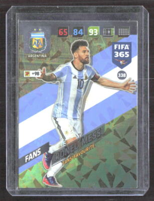 Lionel Messi 2017-18 Panini Adrenalyn XL FIFA 365 0