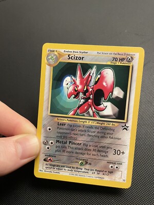 Bugsy's Scizor 013/141 Pokemon Vs Scizor Black Star Promo #33