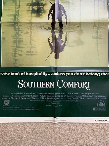 Póster de película original SOUTHERN COMFORT - 27x41 in. - 1981 - Walter Hill, Power - Imagen 2 de 5